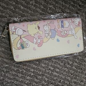 Sanrio Pink and Cream Character Wallet
